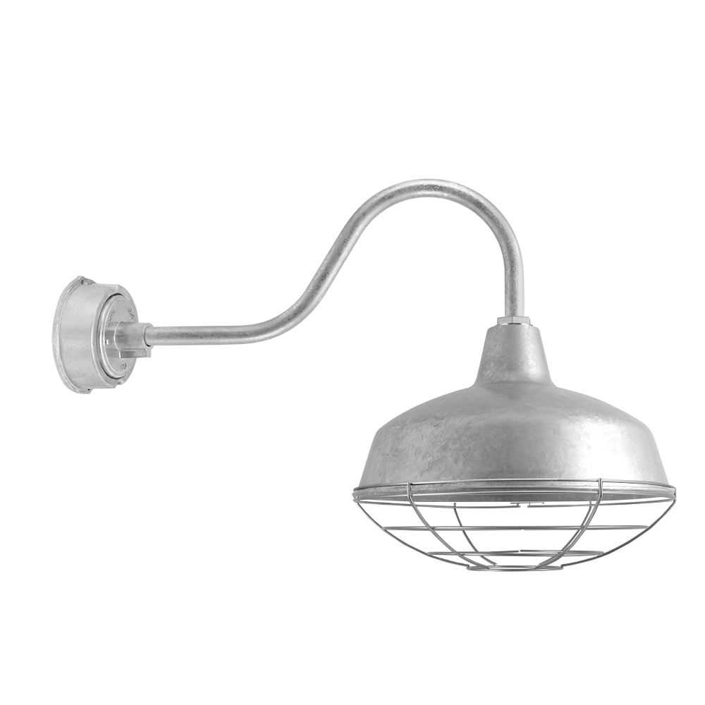 Ellis Goose Neck Lamp with mounting bracket - EL-6000-GNL - Penn