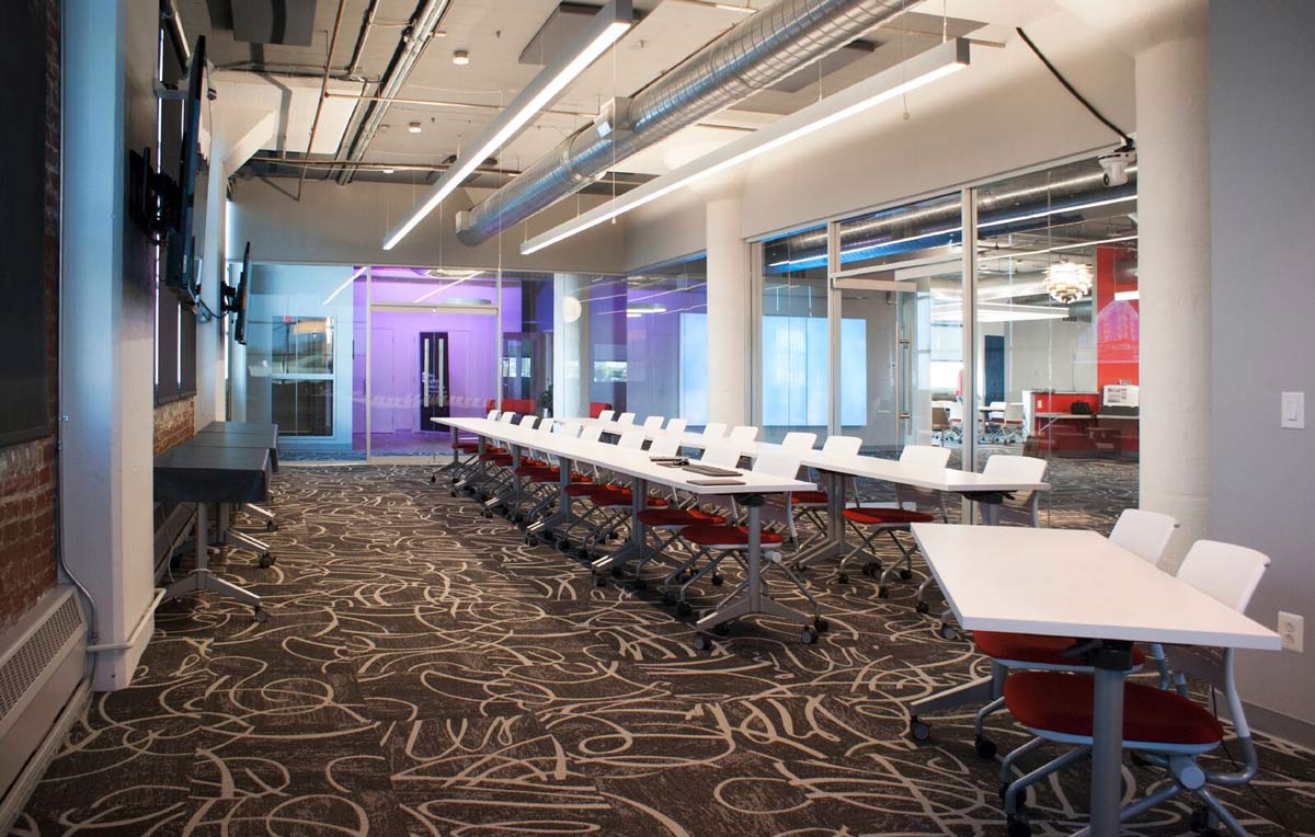 About Us A photo of an office interior